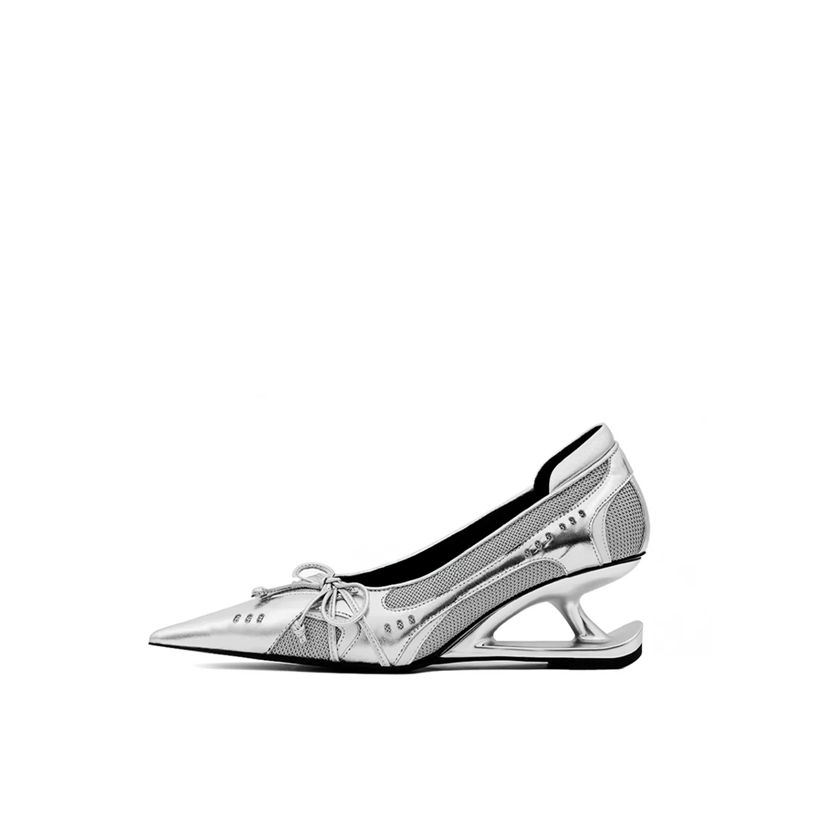 Cyber Sneaker Slingback Heels by Lil Cacti — 2026 Techno-Balletcore shoe trend