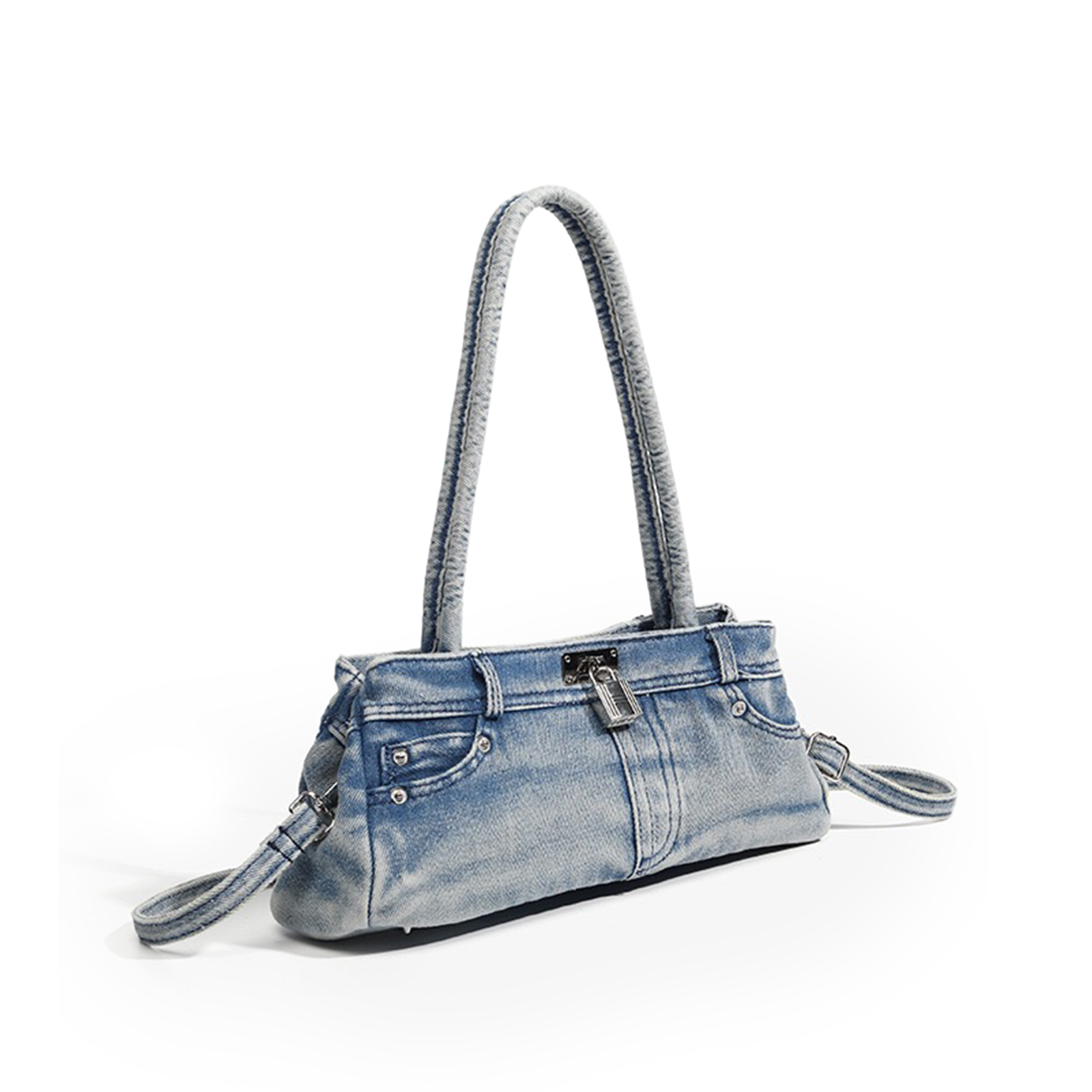 Denim Daze Baguette Bag