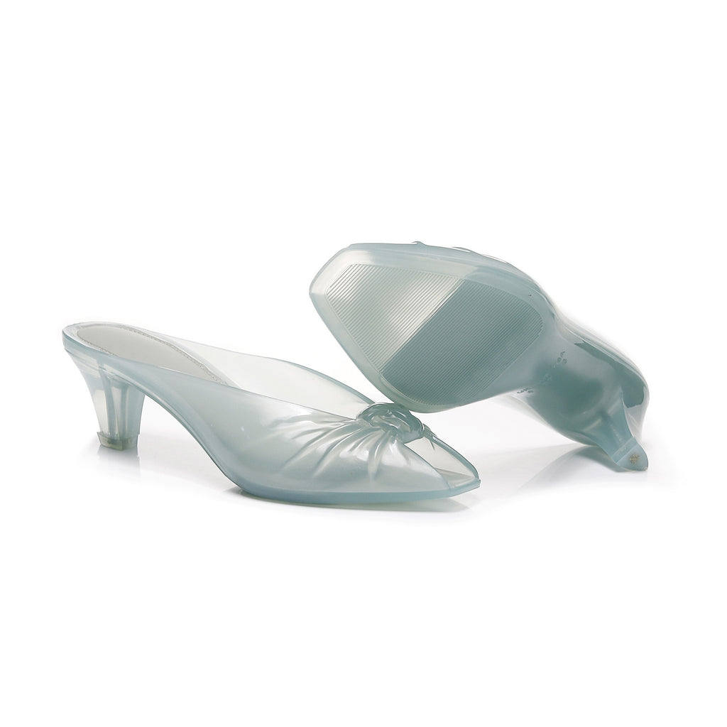 Amara Jelly Mule in tea color — neutral jelly mules by Lil Cacti