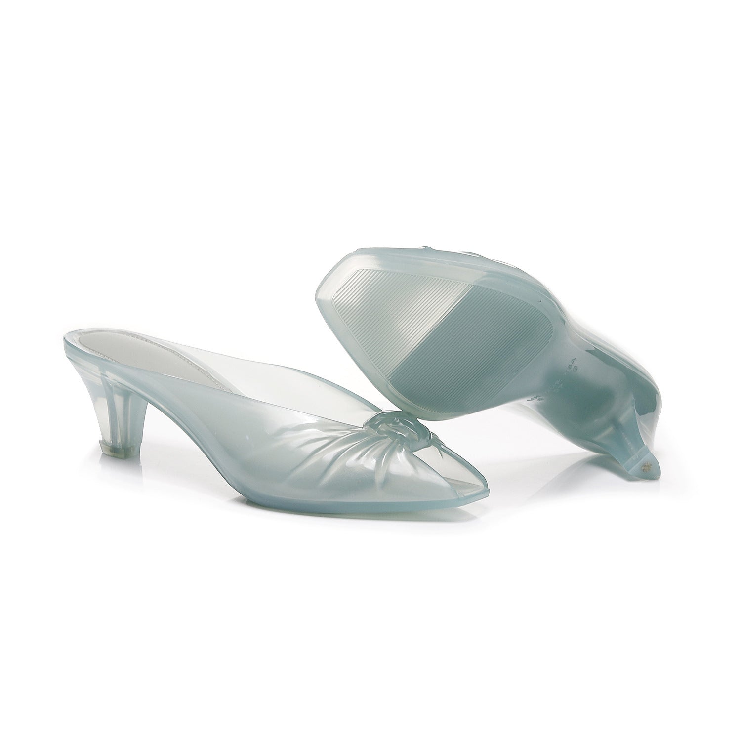 Amara Jelly Mule in tea color — neutral jelly mules by Lil Cacti