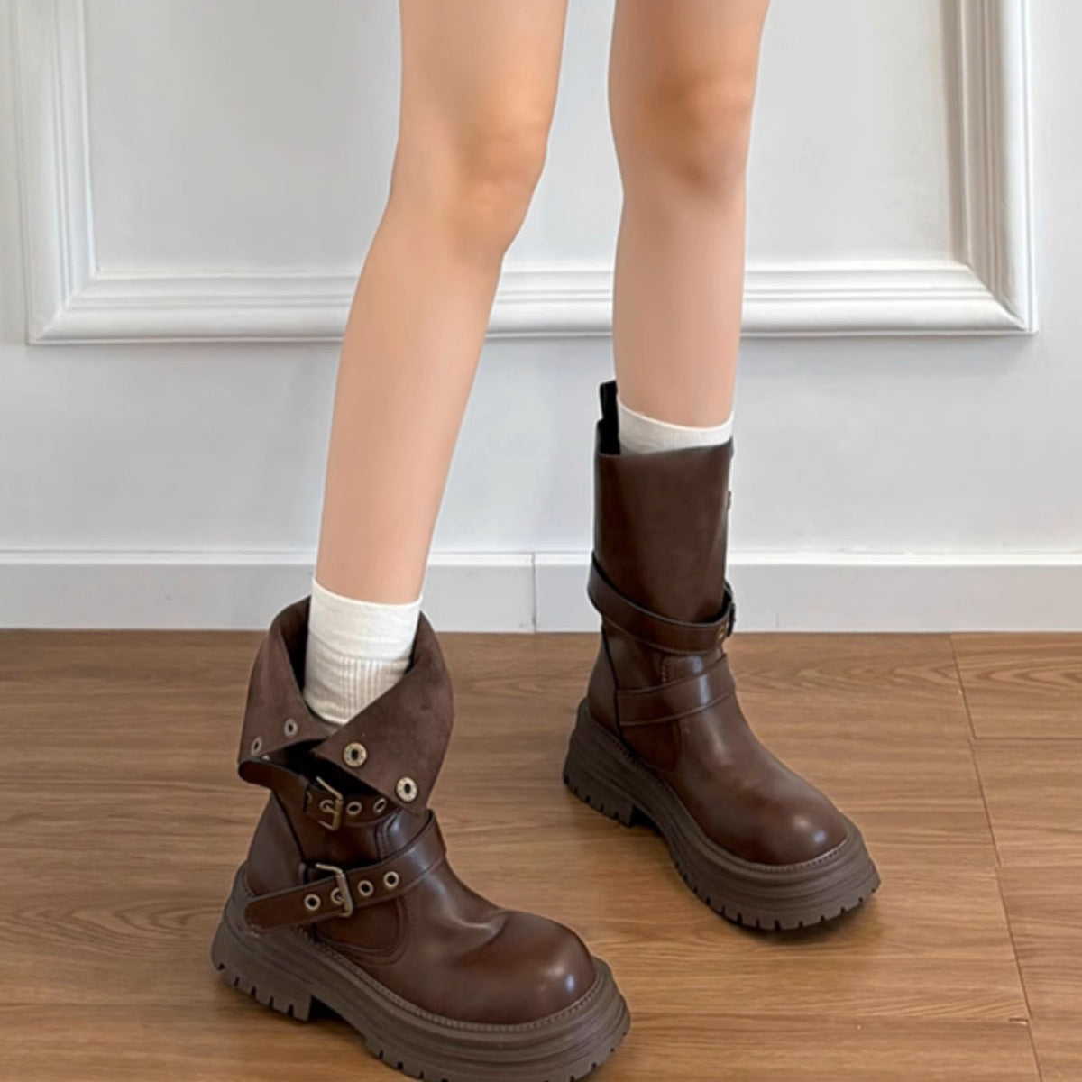 Lil Cacti Slim-Calf Mid-Calf Boots additional product detail view 3