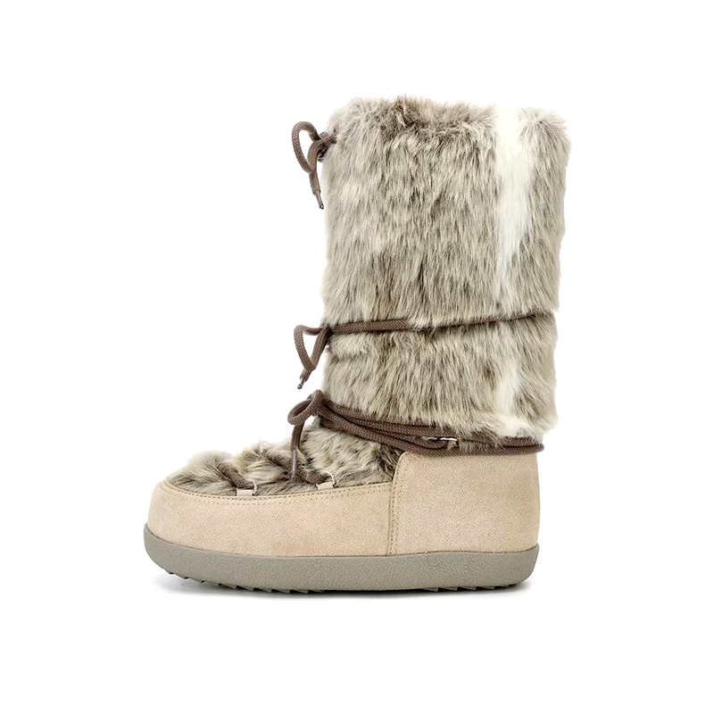 Aurora Faux Fur Snow Boots