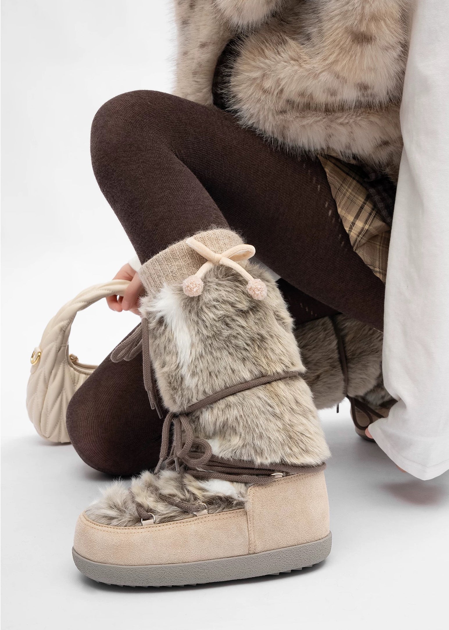 Aurora Faux Fur Snow Boots