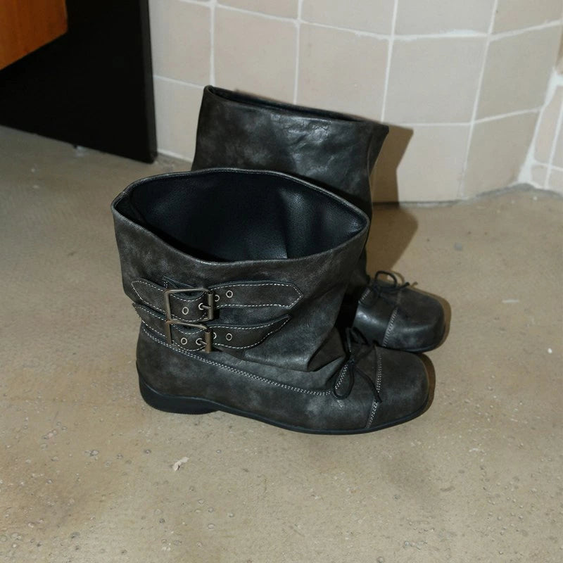 Noa Ballet Flat Ankle Boots