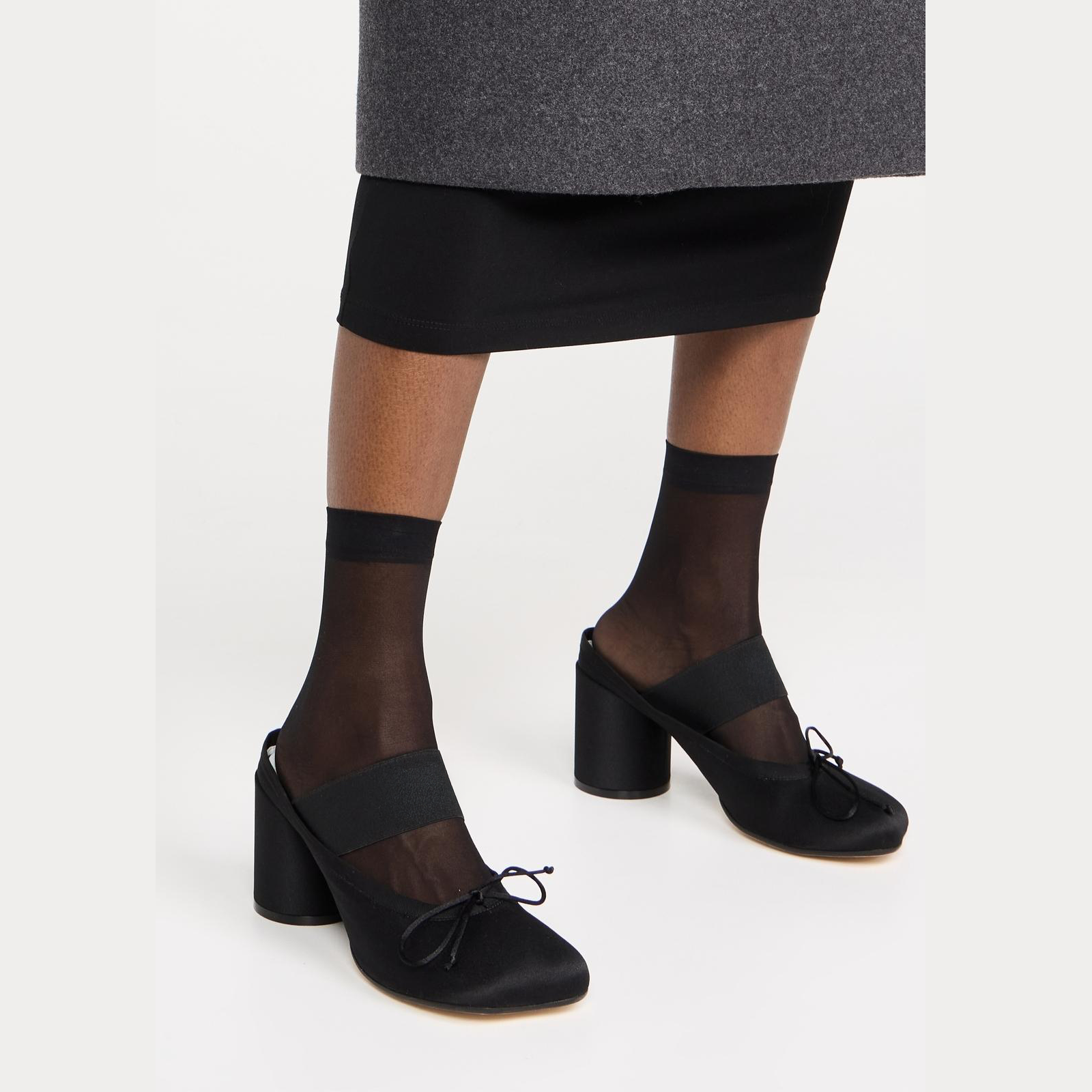 Ballet Satin Sandle Heels