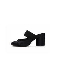 Ballet Satin Sandal Heels