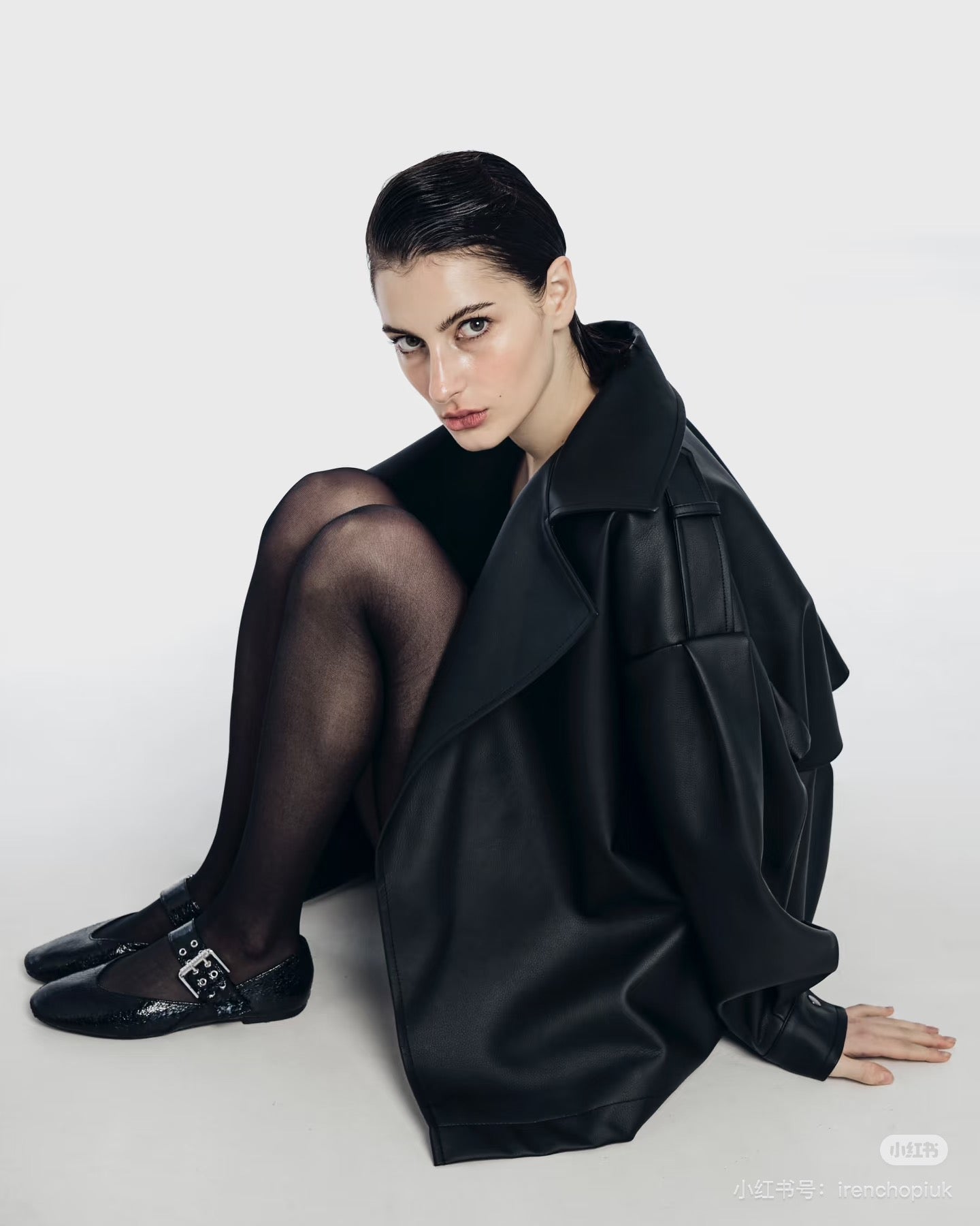 Buckled Mary Jane Flats