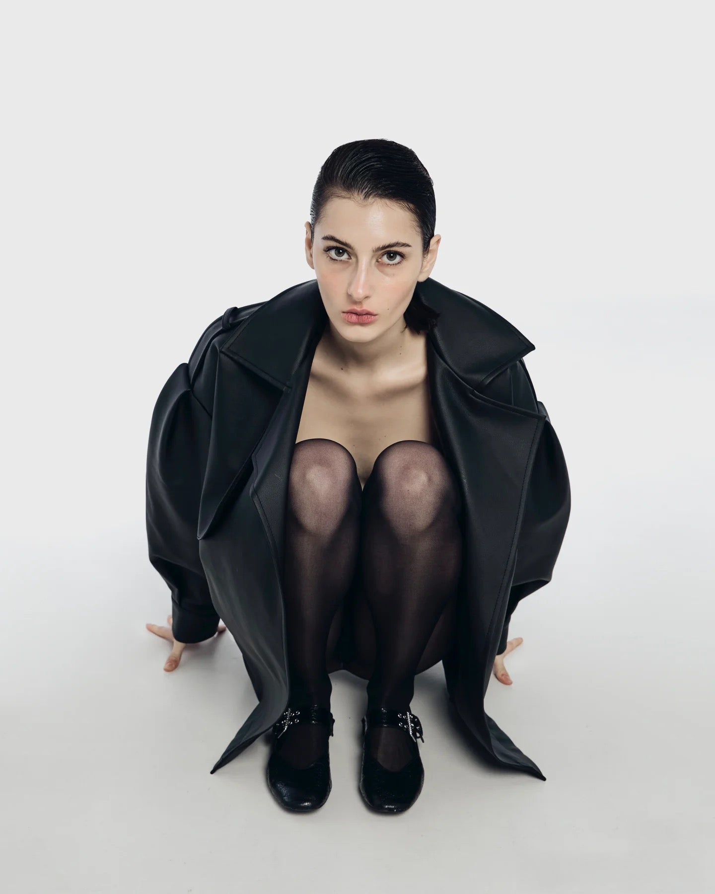 Buckled Mary Jane Flats