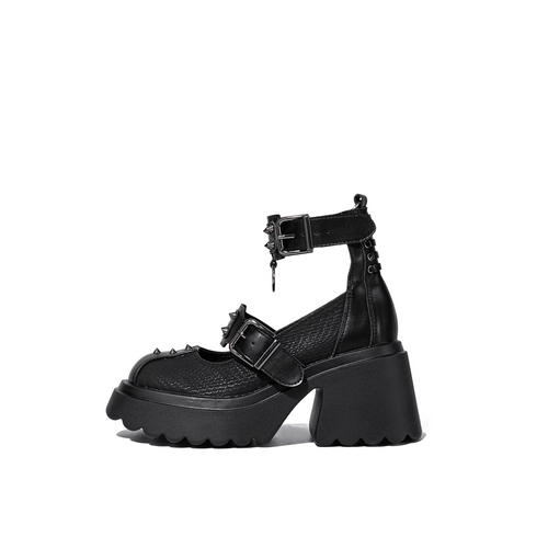 Buckle Platform Mary Janes