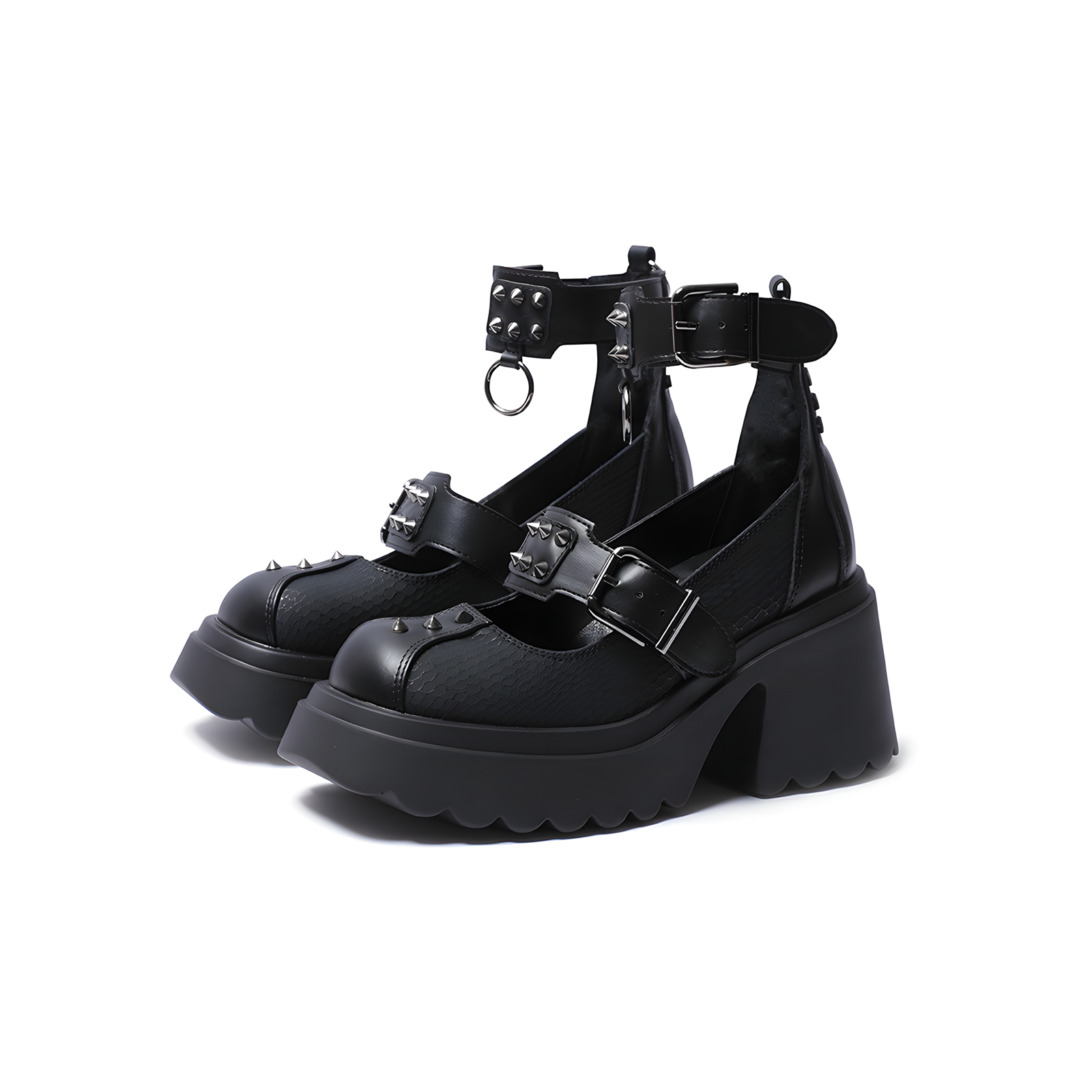 Buckle Platform Mary Janes