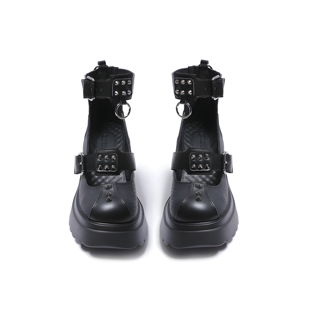 Buckle Platform Mary Janes