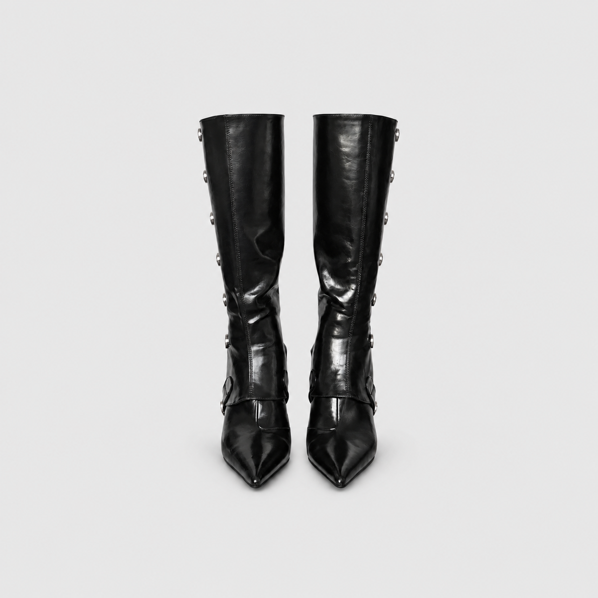 Lil Cacti Calla black convertible boots product detail B3