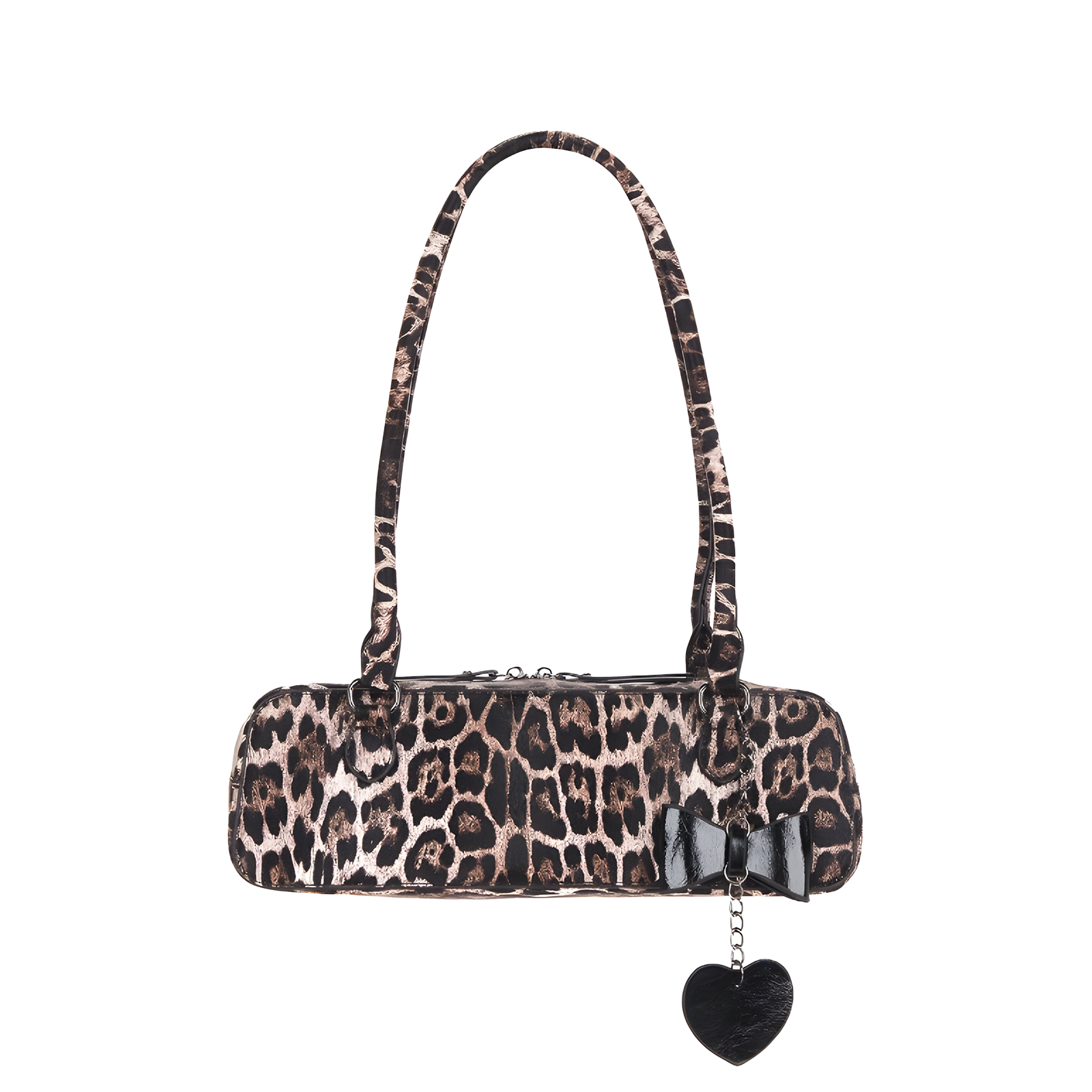Cheetah Baguette Bag