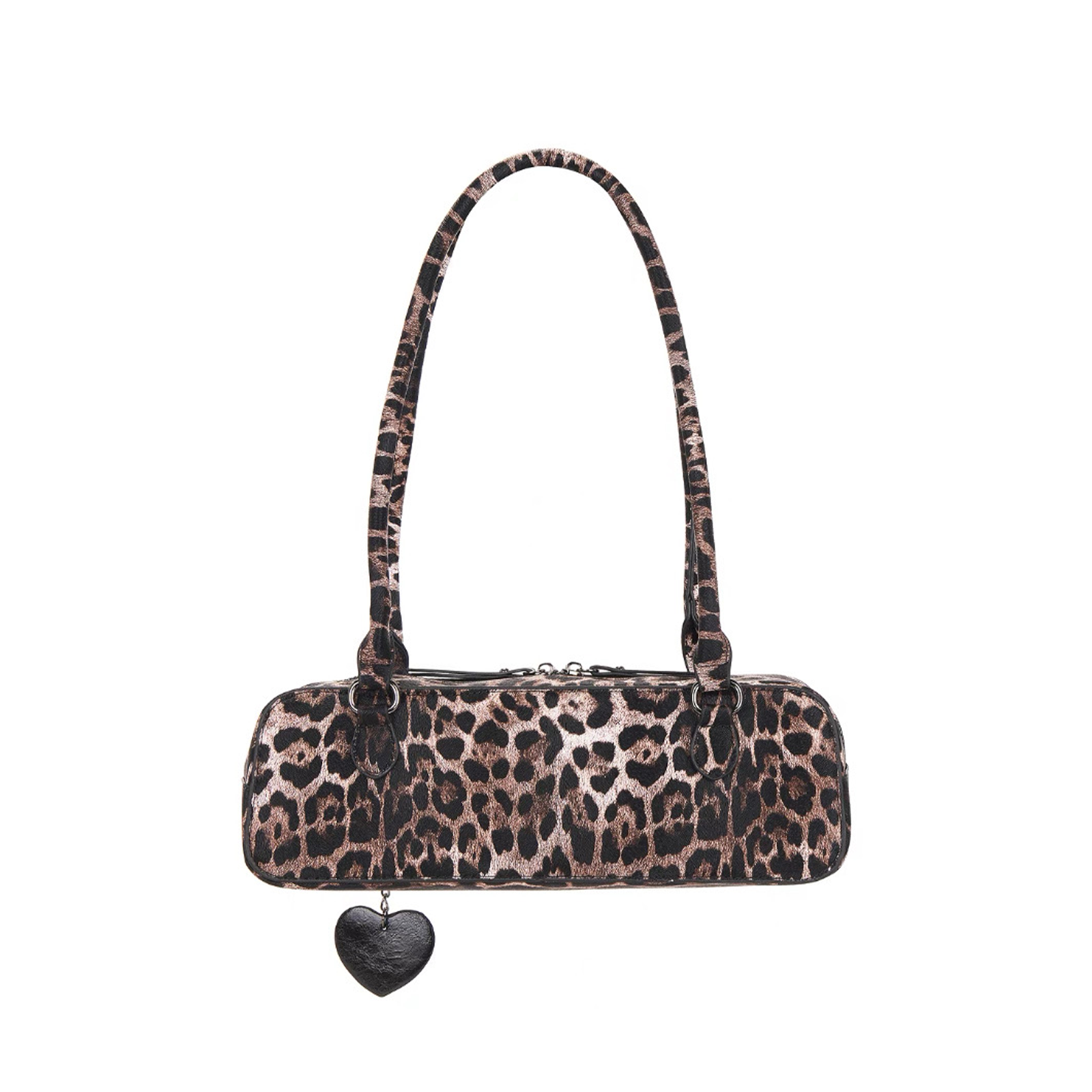 Cheetah Baguette Bag