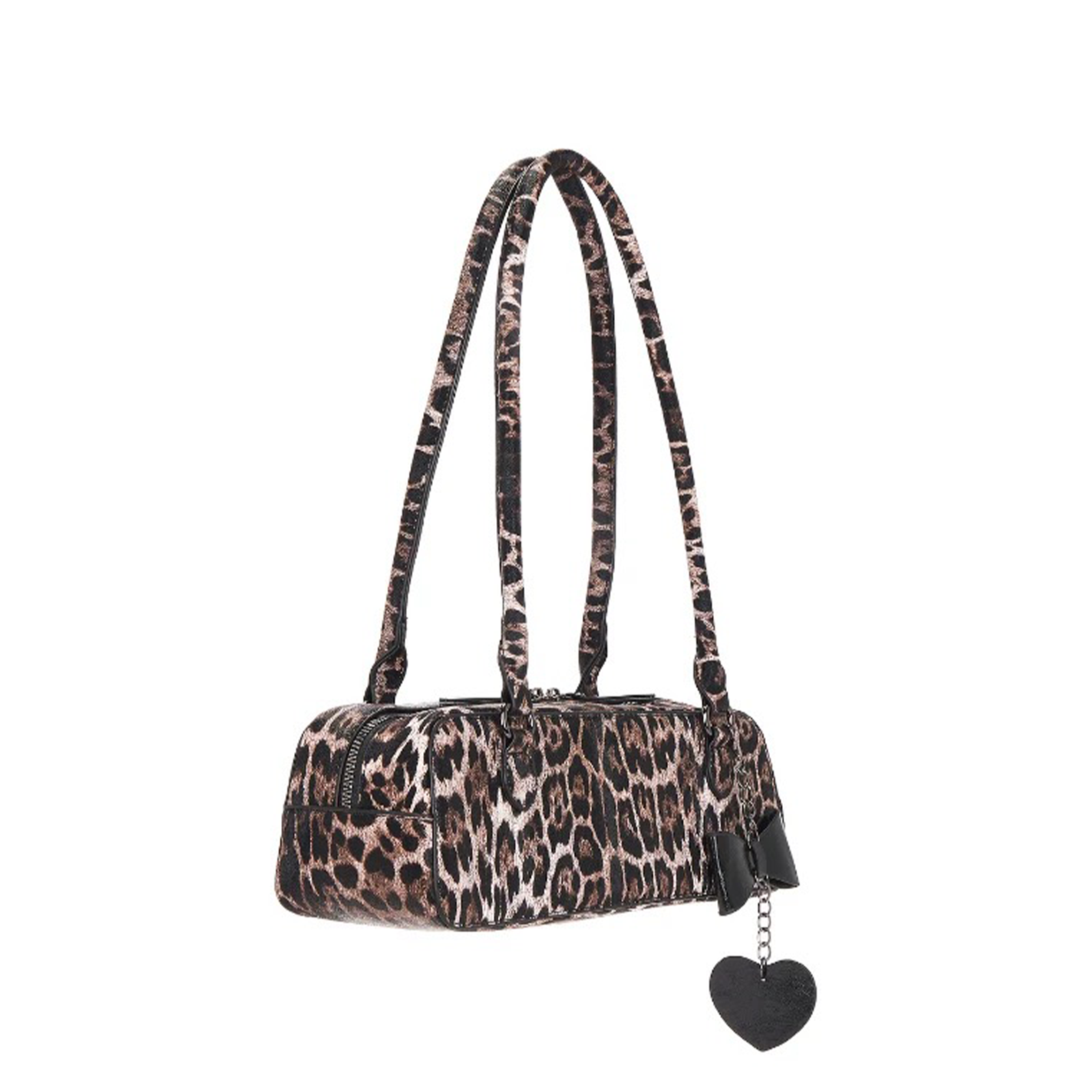 Cheetah Baguette Bag