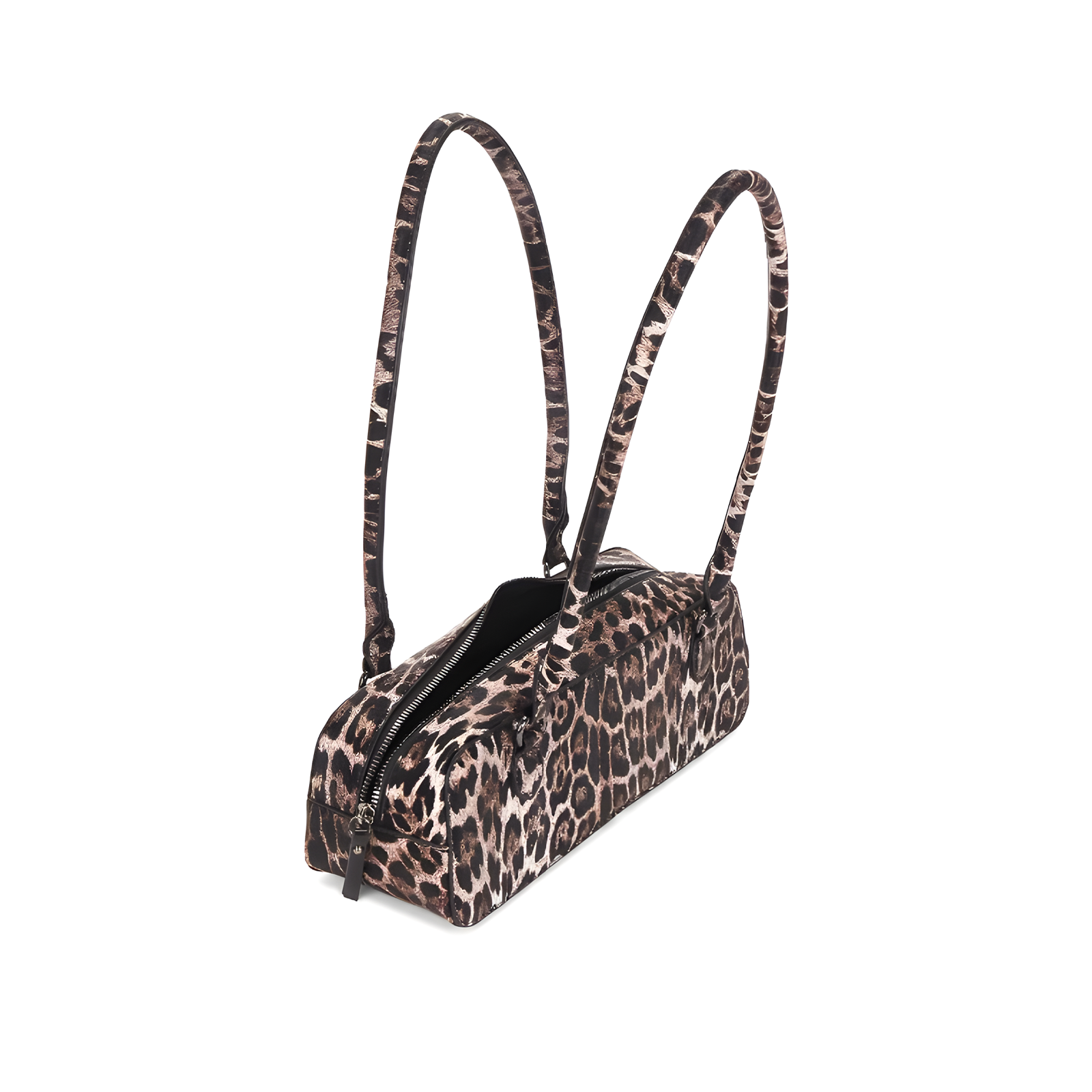 Cheetah Baguette Bag
