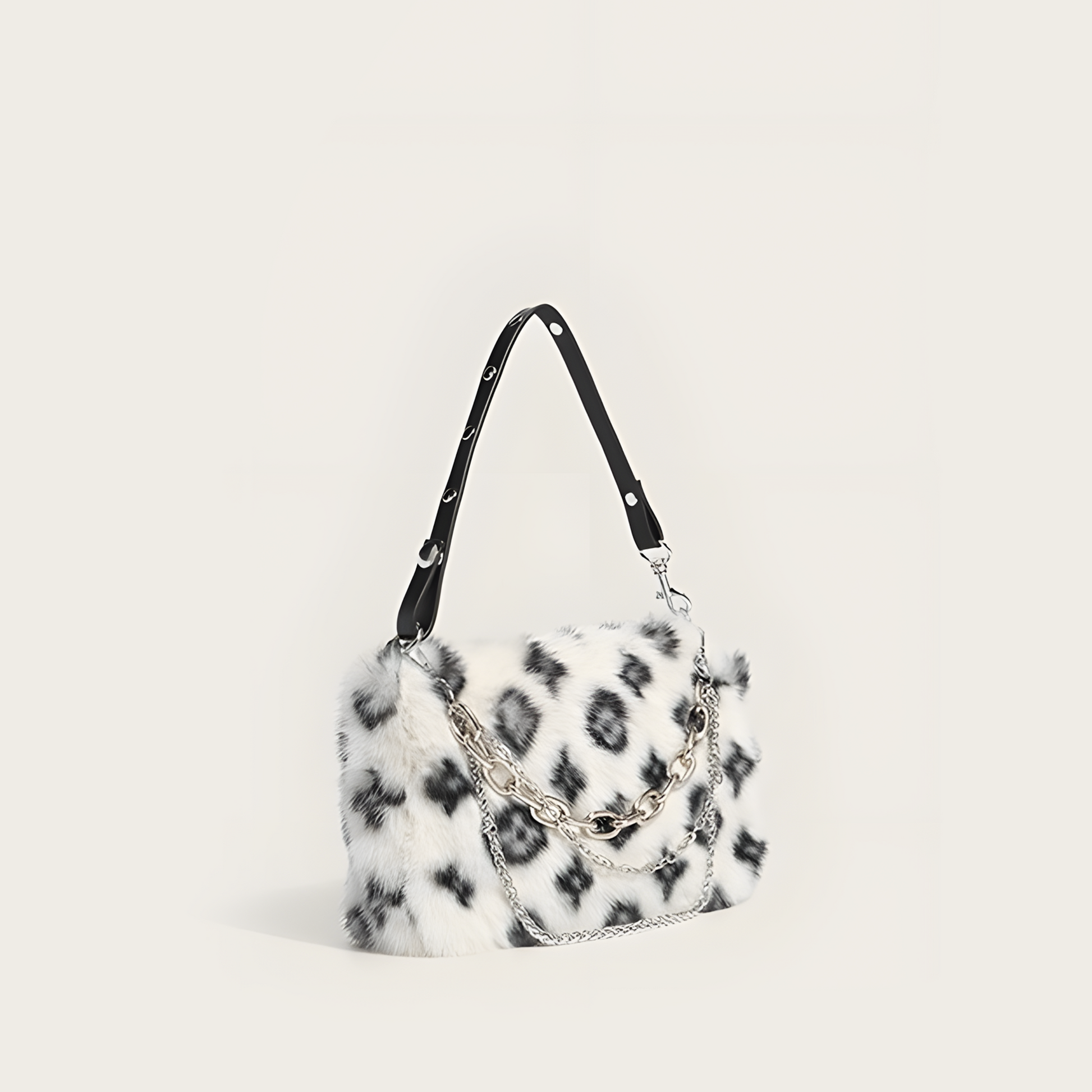 Cheetah Plush Shoulder Bag