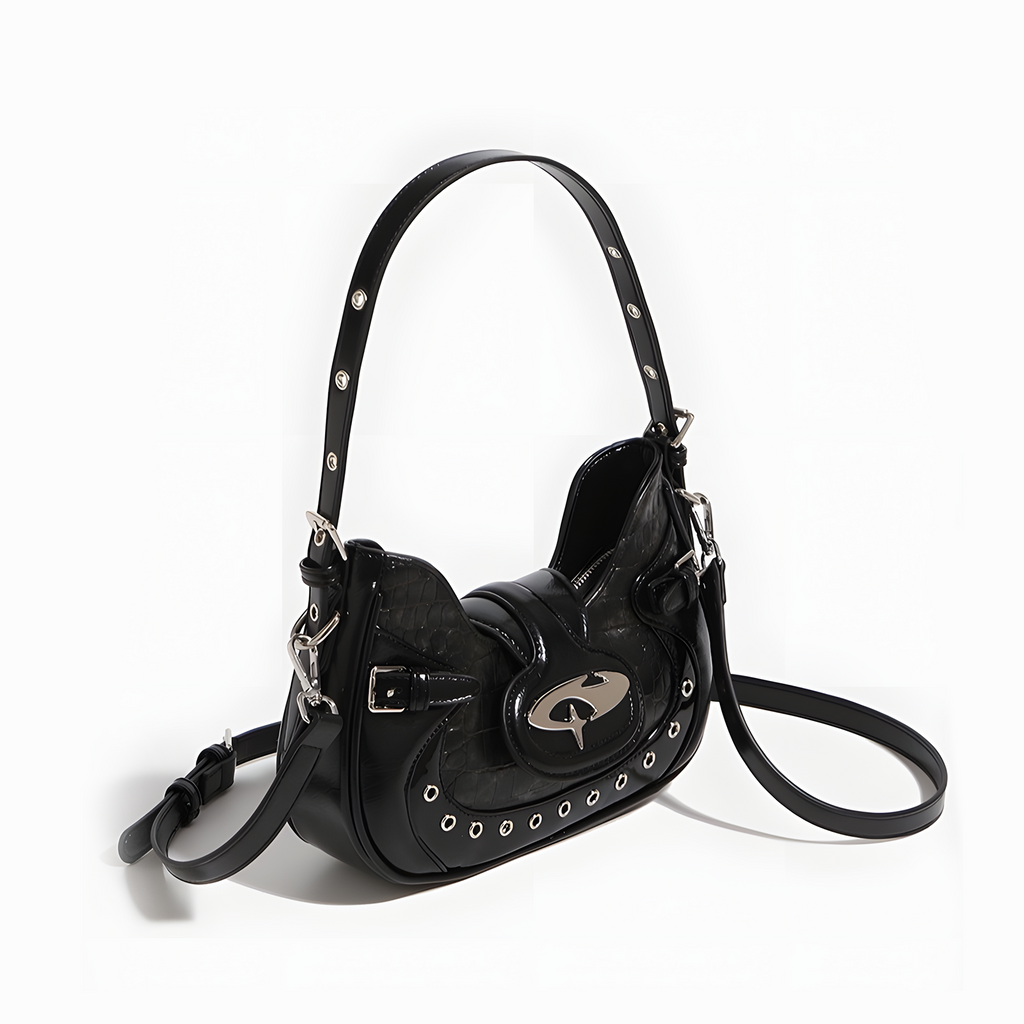 Chrome Baguette Bag