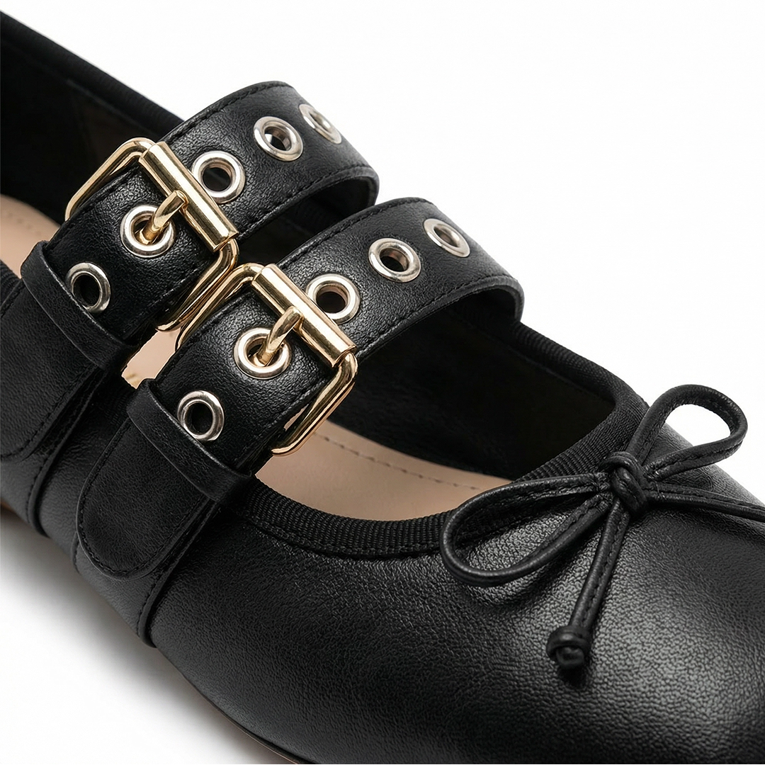 Clara Buckle Strap Ballet Flat