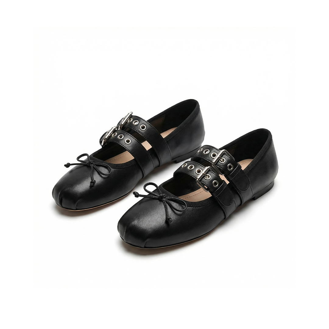 Clara Buckle Strap Ballet Flat
