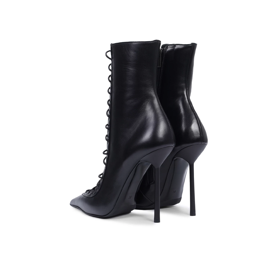 Colette Leather Lace Up Boot