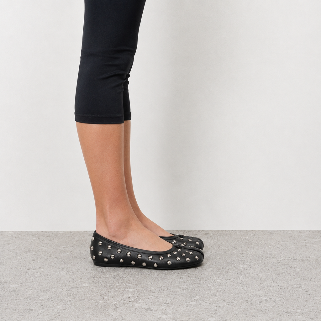 Corinne Studded Tabi Flats
