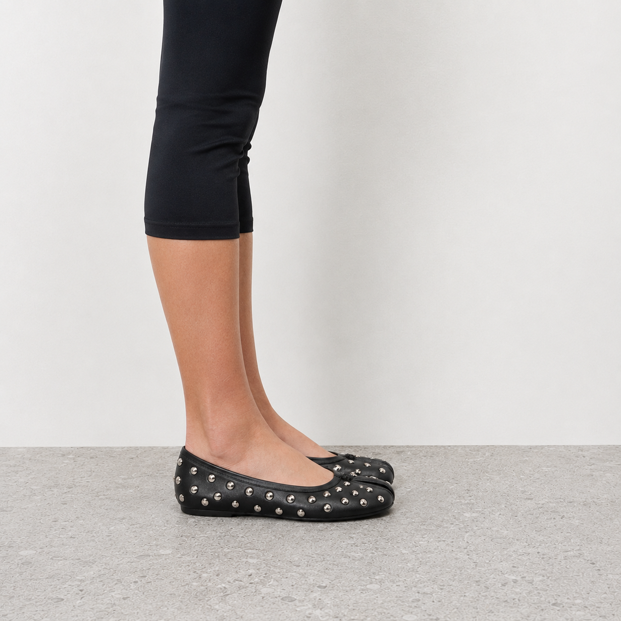 Corinne Studded Tabi Flats