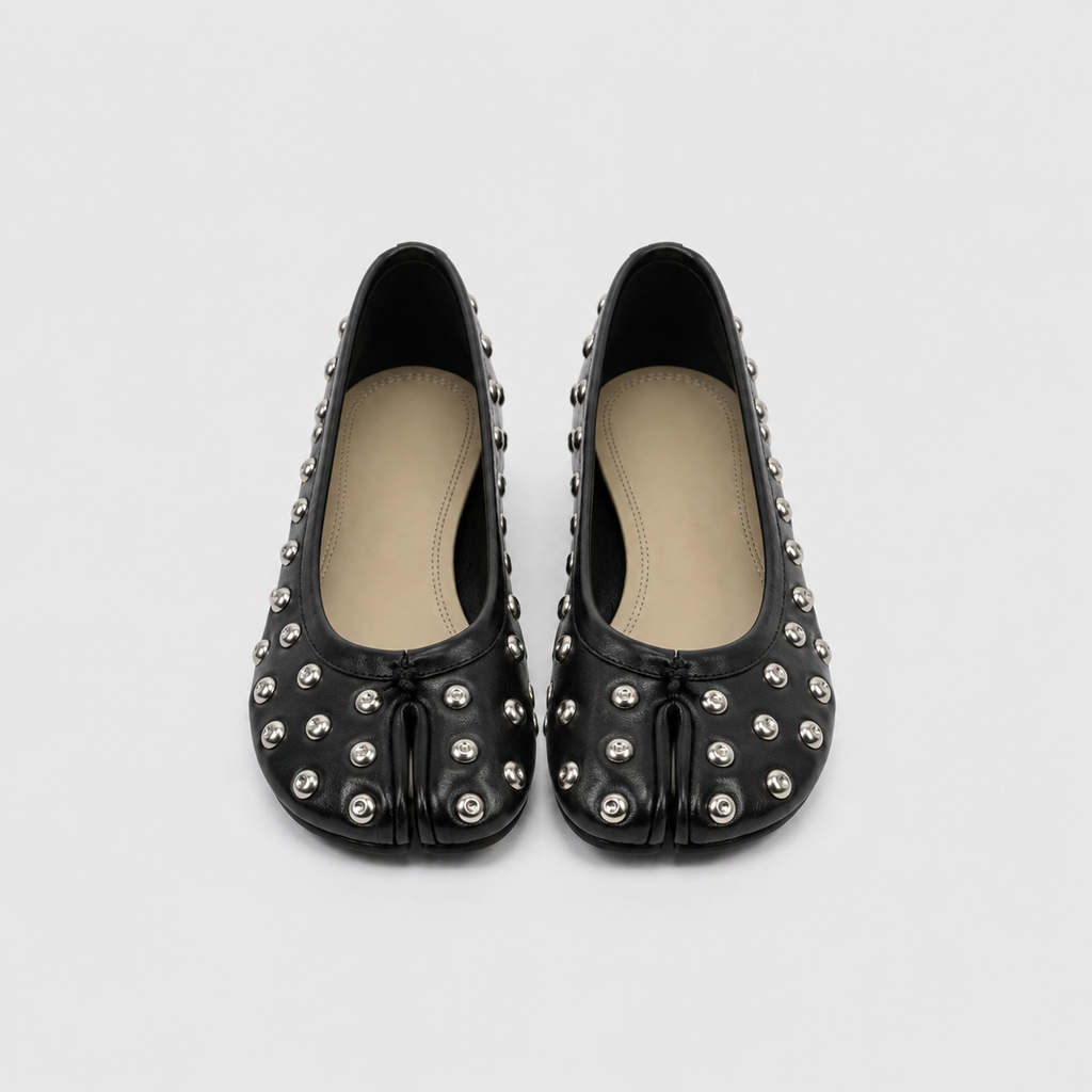 Corinne Studded Tabi Flats