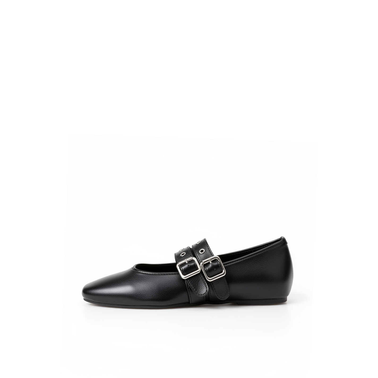 Demi buckle mary jane ballet flats