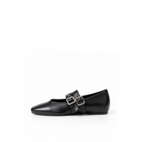 Demi buckle mary jane ballet flats