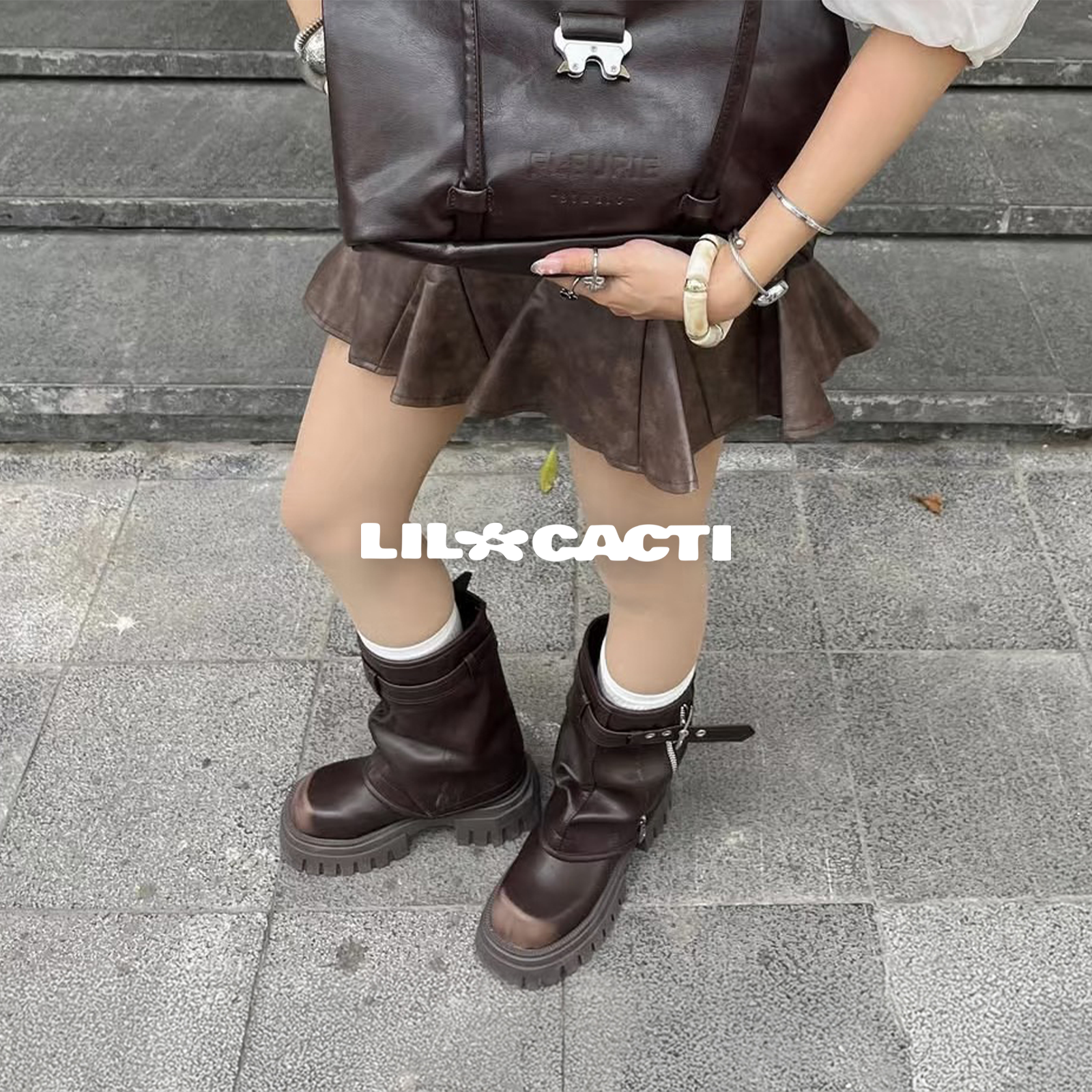 Doom Platform Chunky Boots