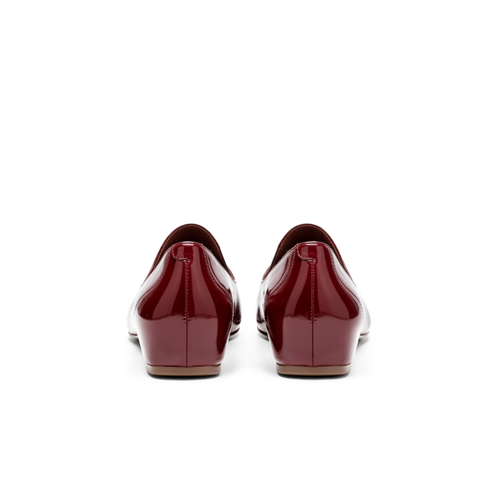Echo wine red tabi flats styled look — Lil Cacti
