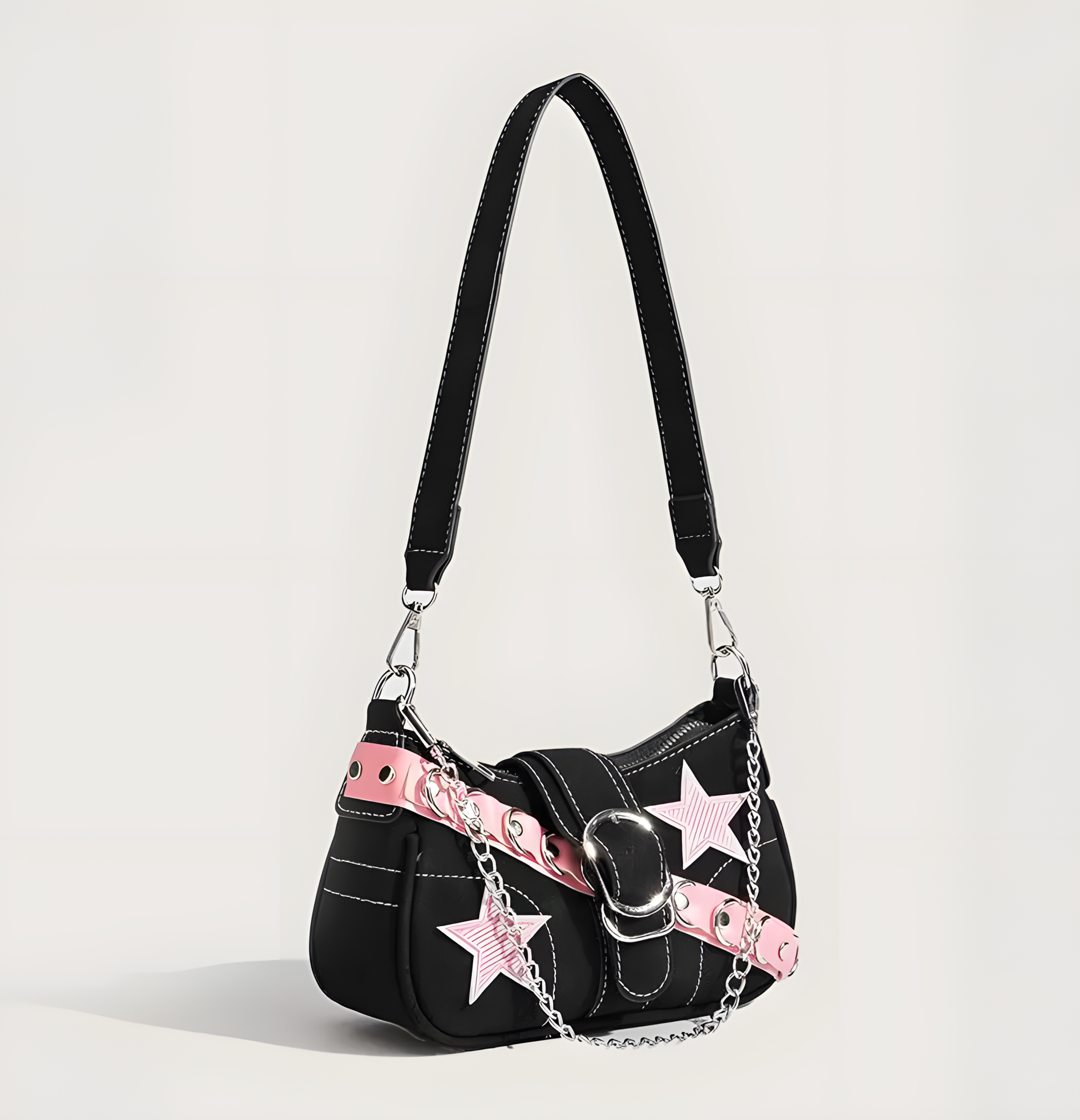 Stargirl Denim Shoulder Bag