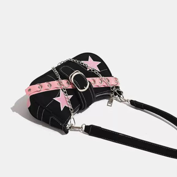 Stargirl Denim Shoulder Bag