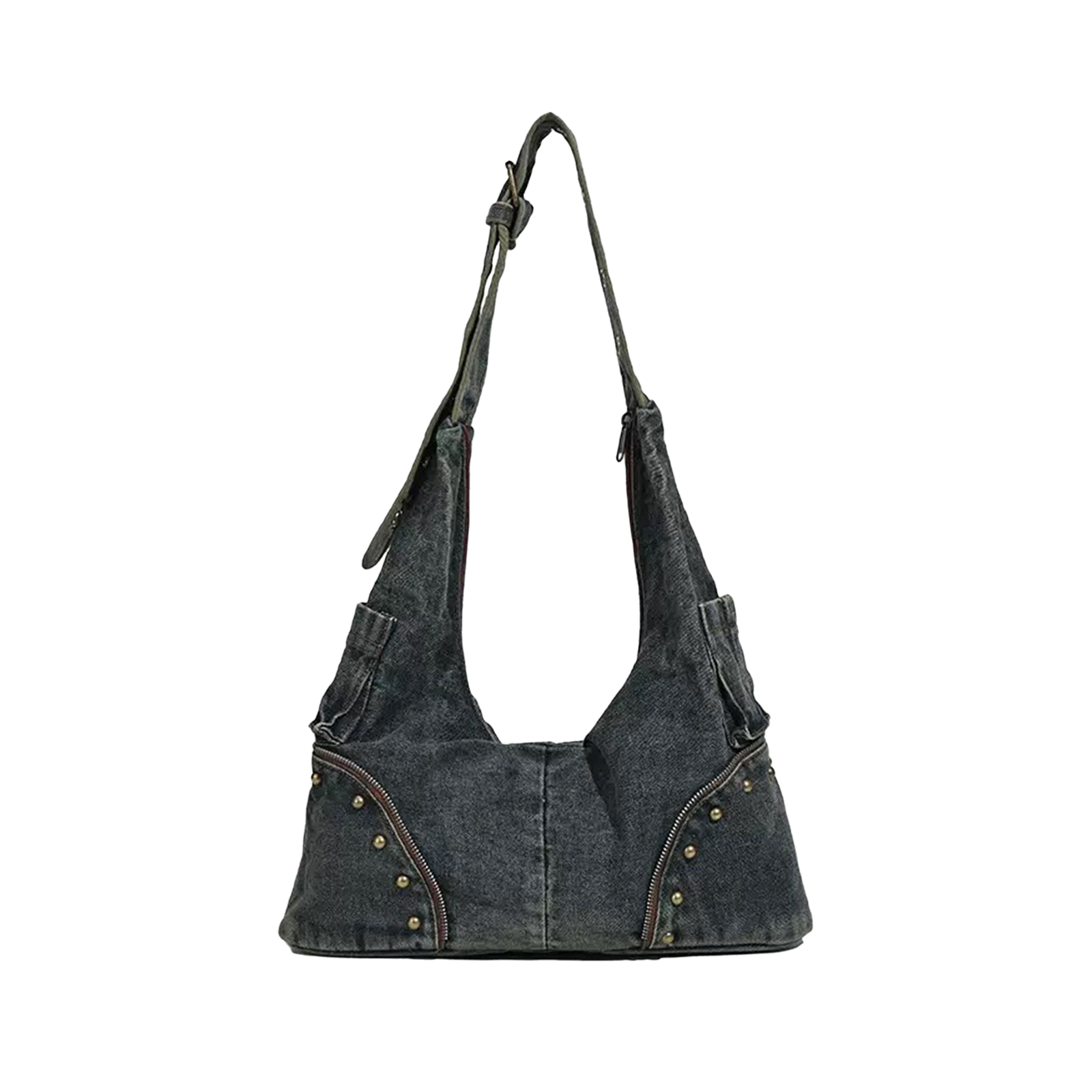 Indigo Denim Shoulder Bag