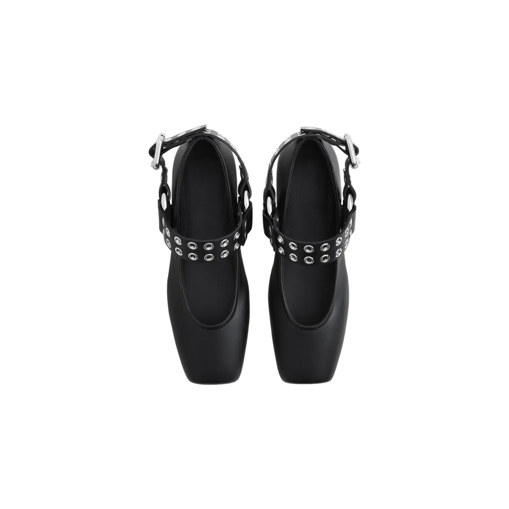 Joan Biker Ballet Flats