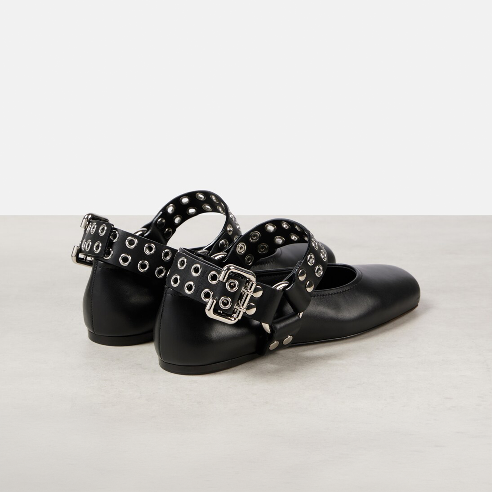 Joan Biker Ballet Flats
