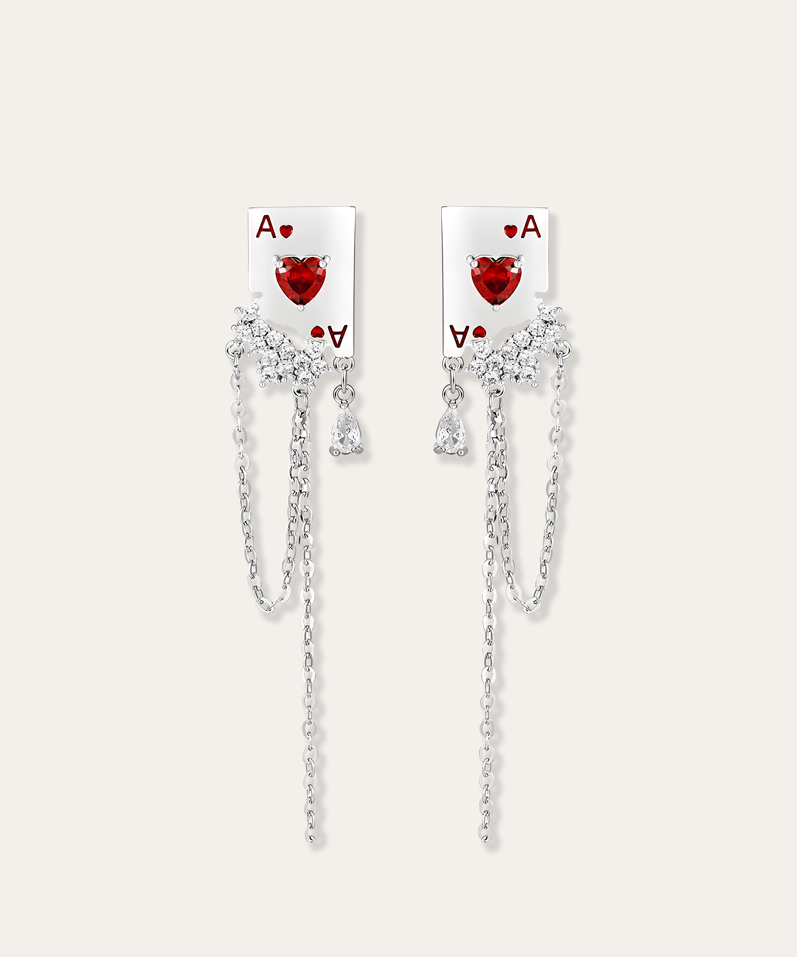 Lucky Ace Earrings