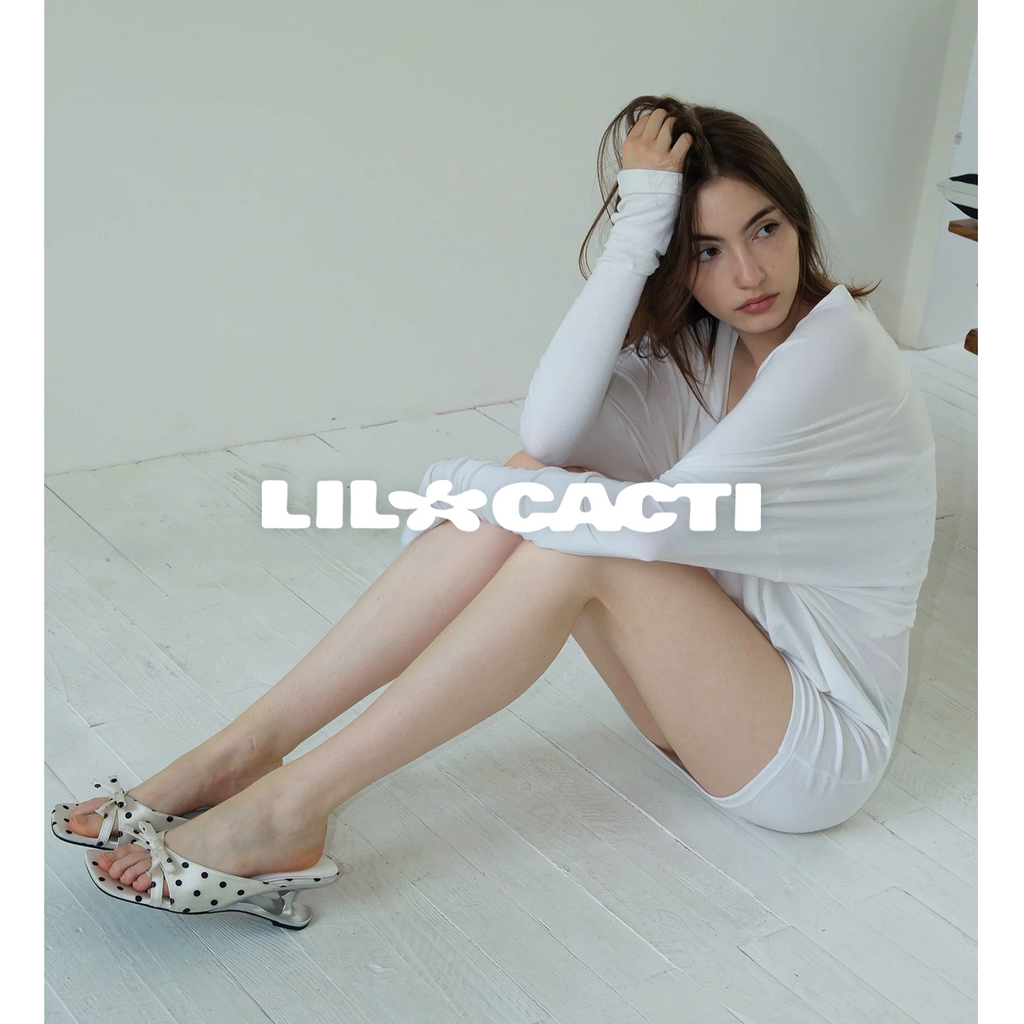 Luna Polka Slingback Sandals - Preorder