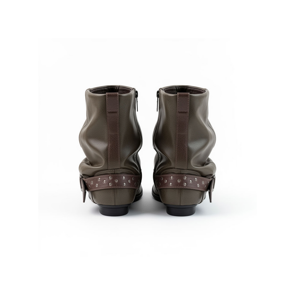 Marlow Slouch Buckle Boots