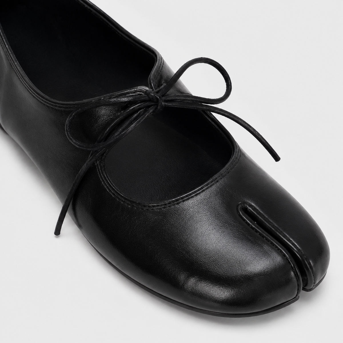 Lena Tabi Mary Jane Ballet Flats by Lil Cacti — vegan tabi flat, pair shown side by side