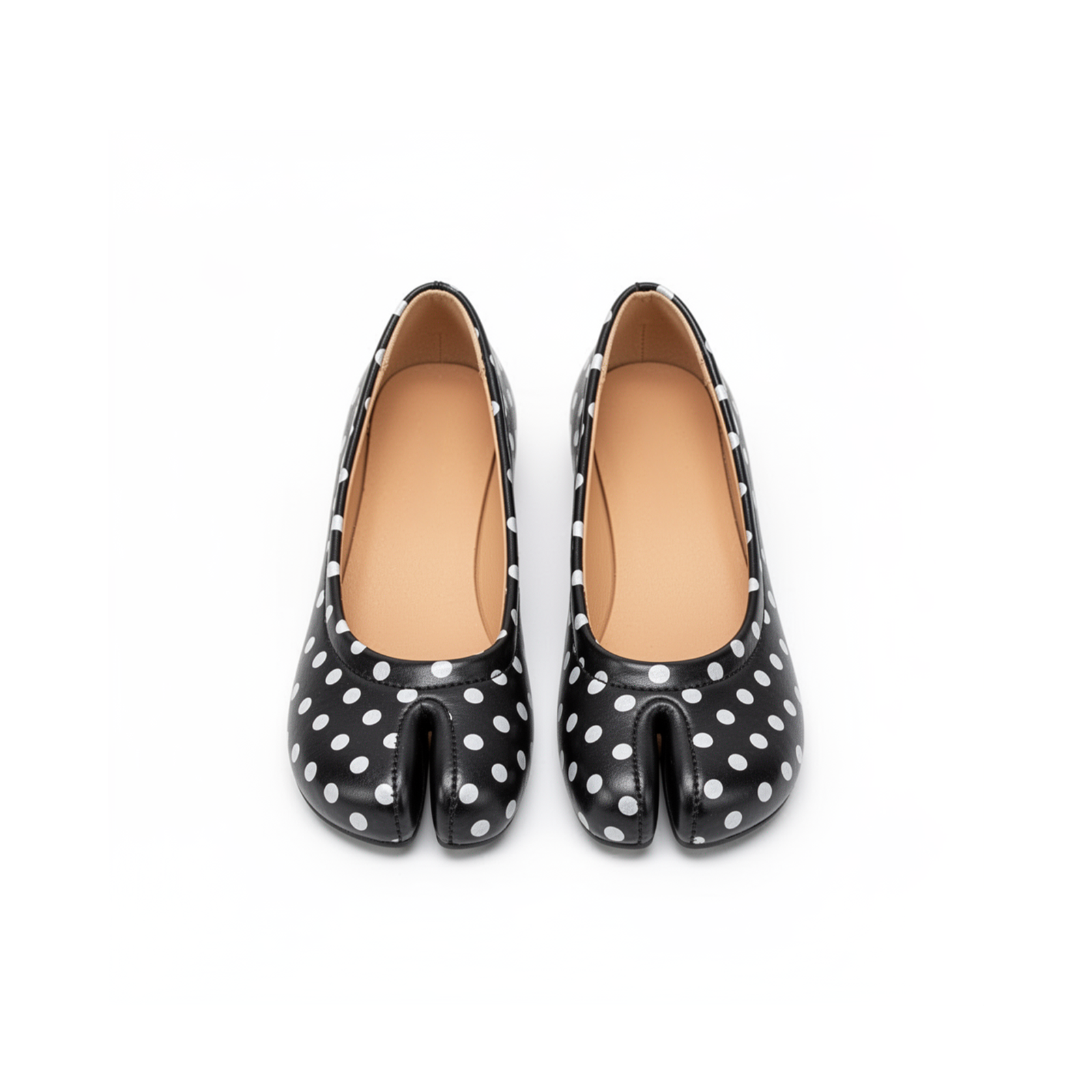 Mina Polka Dot Tabi Ballet Flats