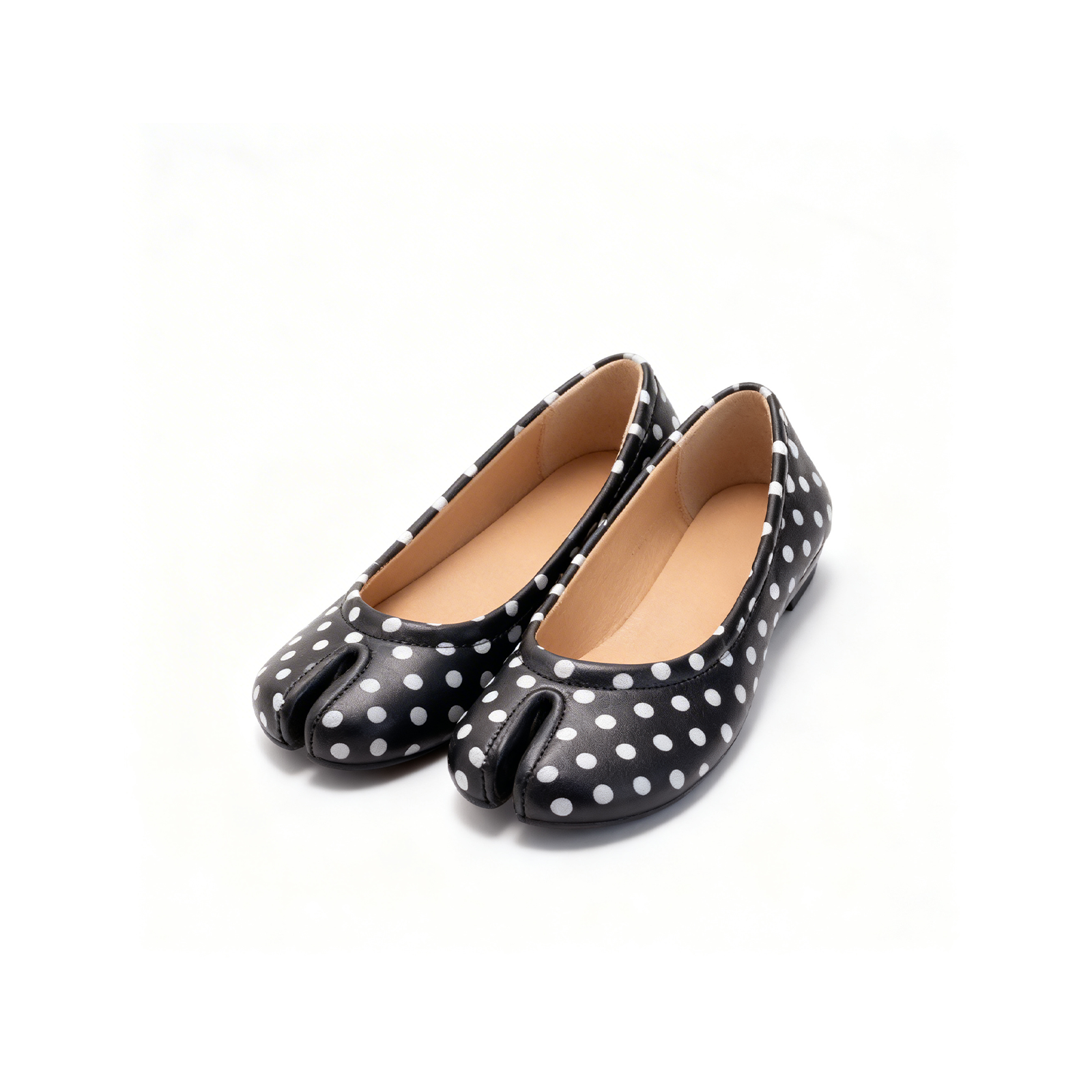 Mina Polka Dot Tabi Ballet Flats