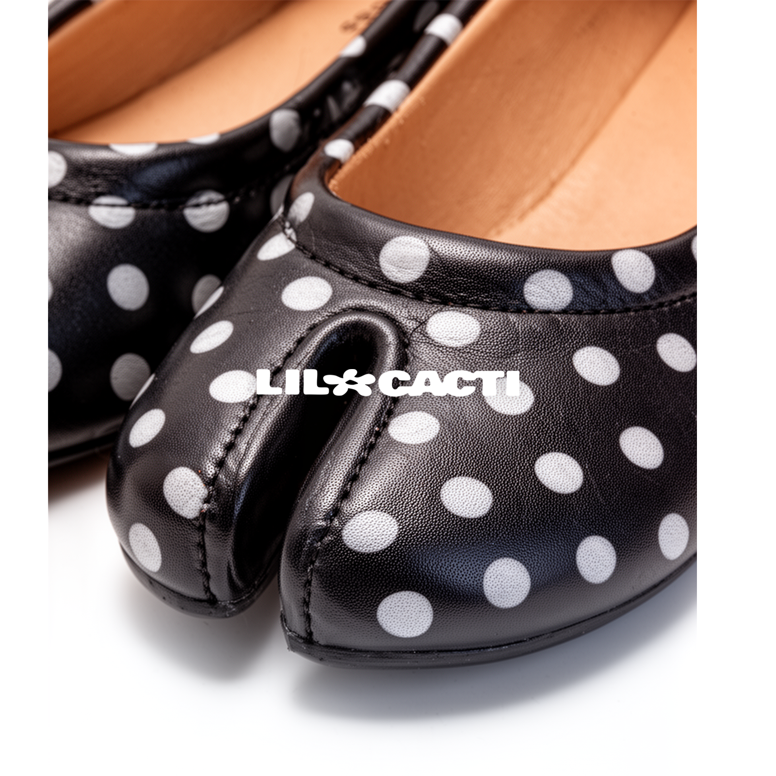 Mina Polka Dot Tabi Ballet Flats