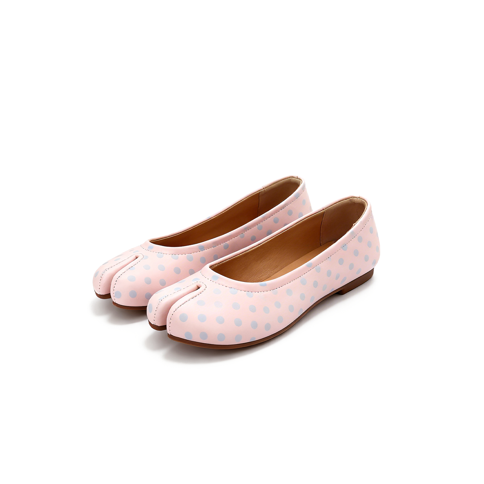 Mina Polka Dot Tabi Ballet Flats