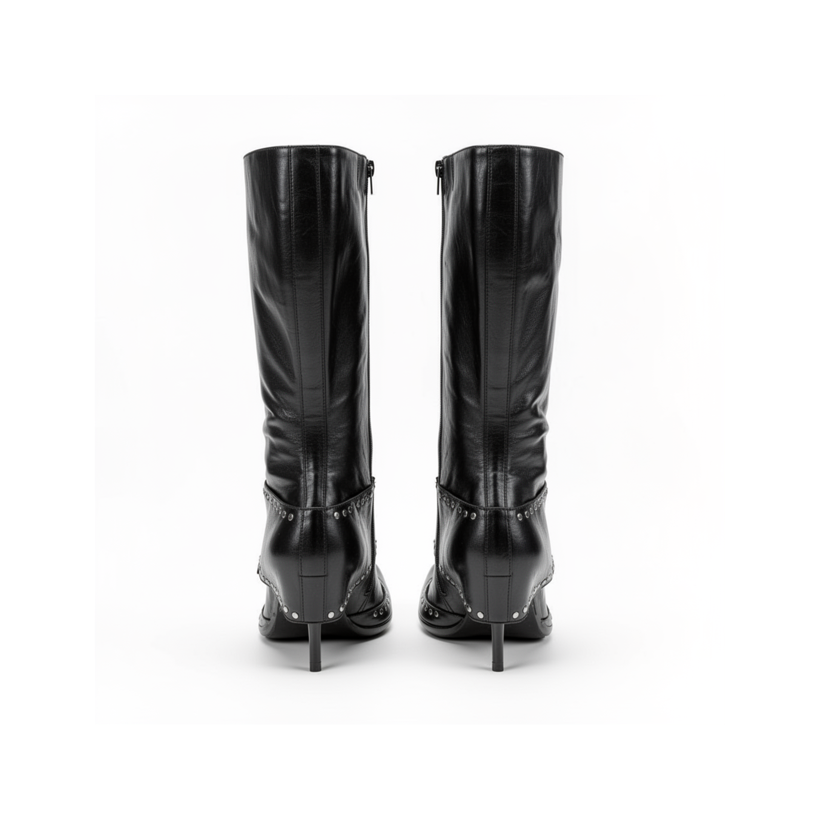 Noira Studded Mid-Calf Boots