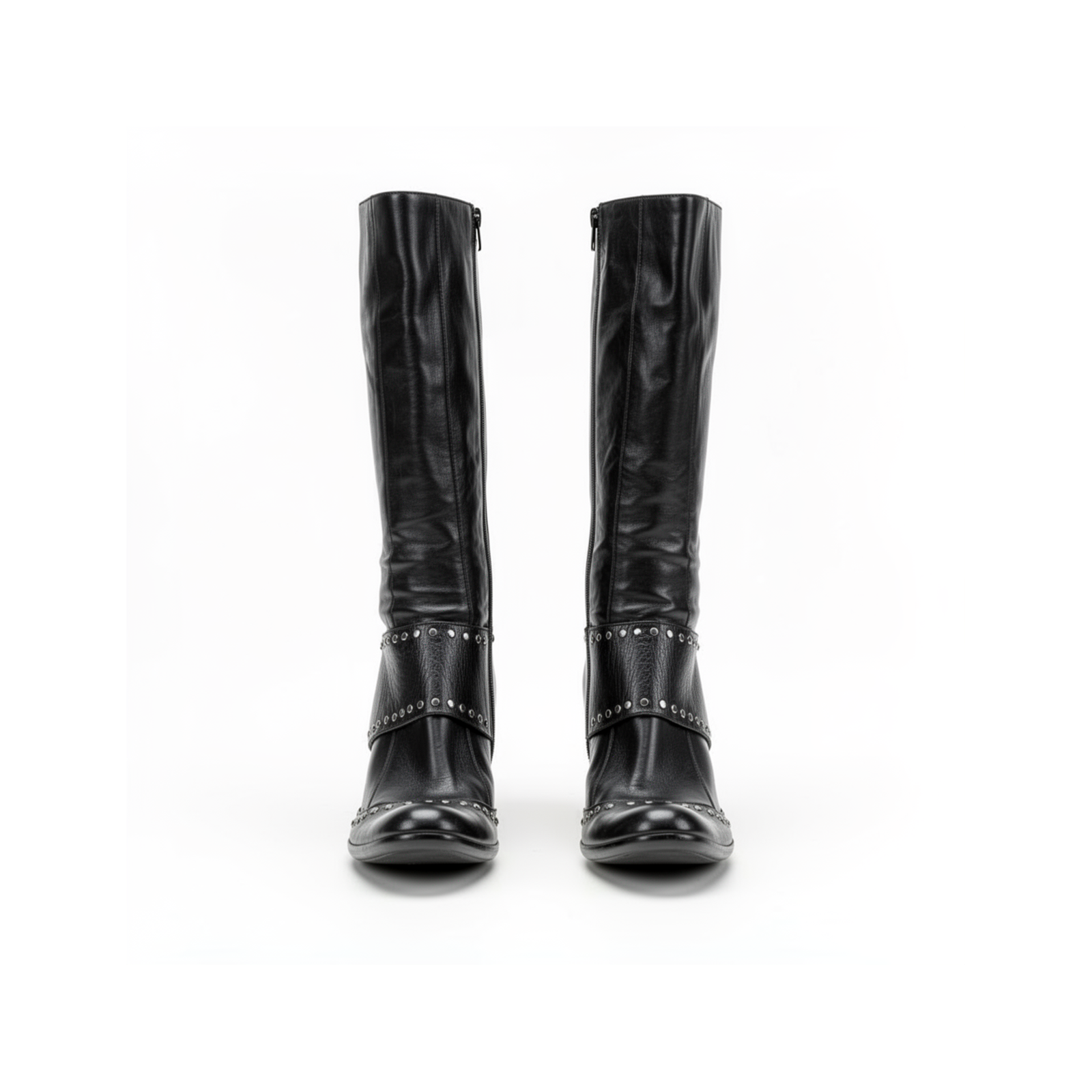 Noira Studded Mid-Calf Boots
