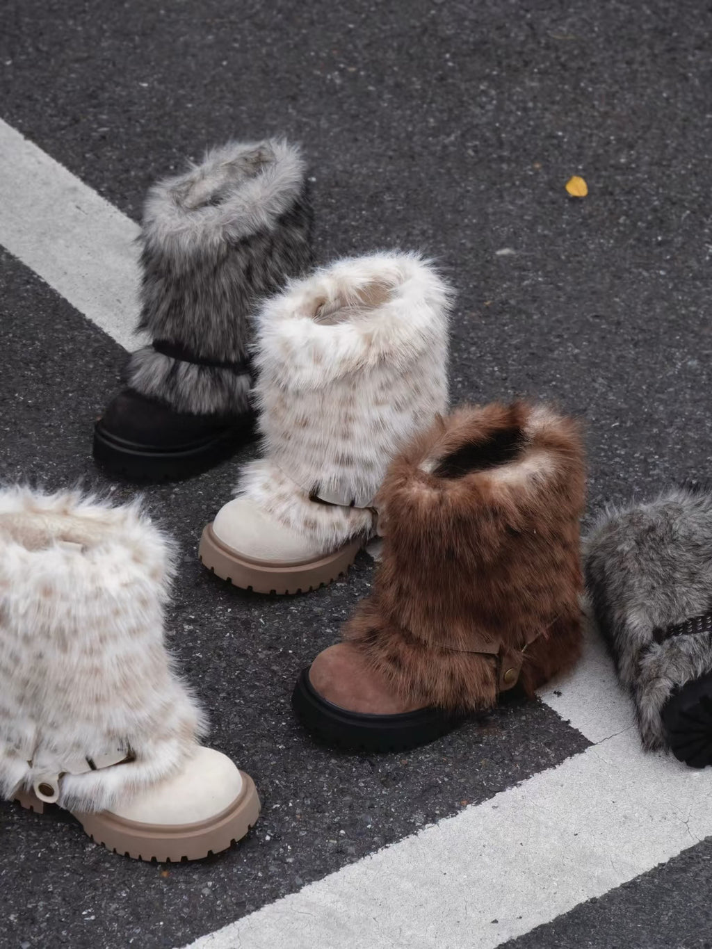 Nordic Buckle Snow Boots