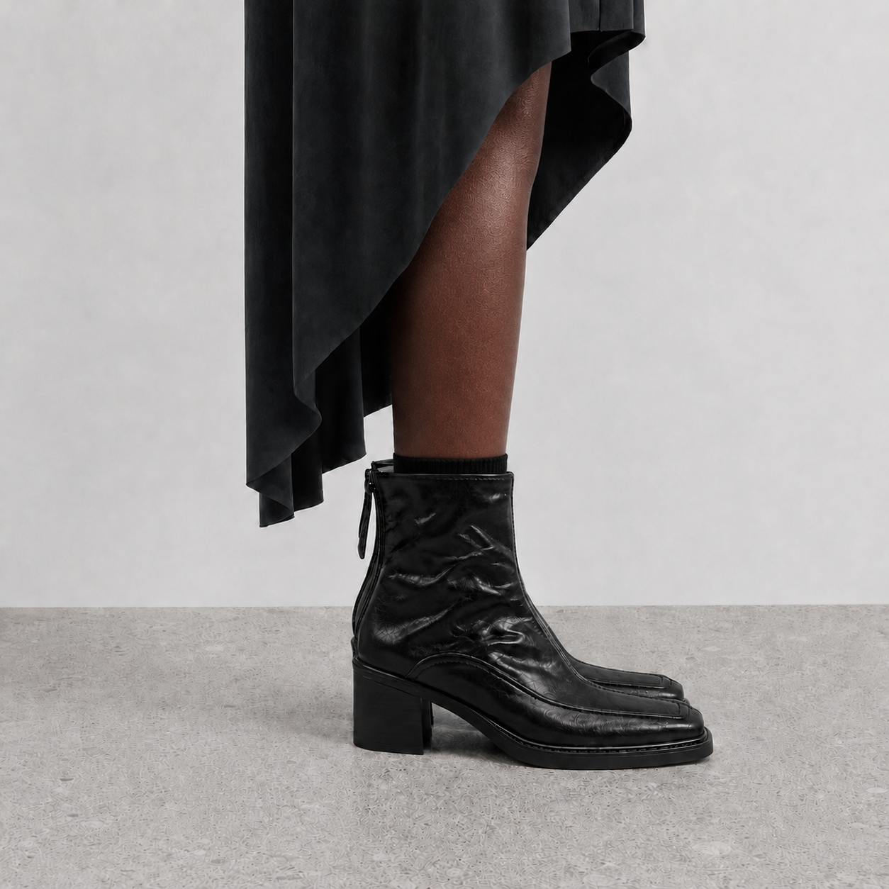 Odessa Square Toe Chelsea Boots