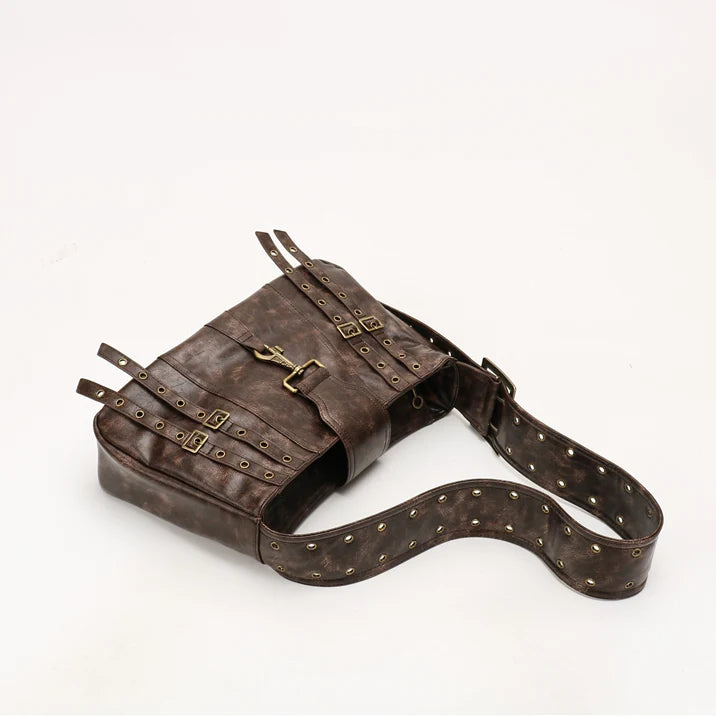 Buckle Strap Shoulder Bag
